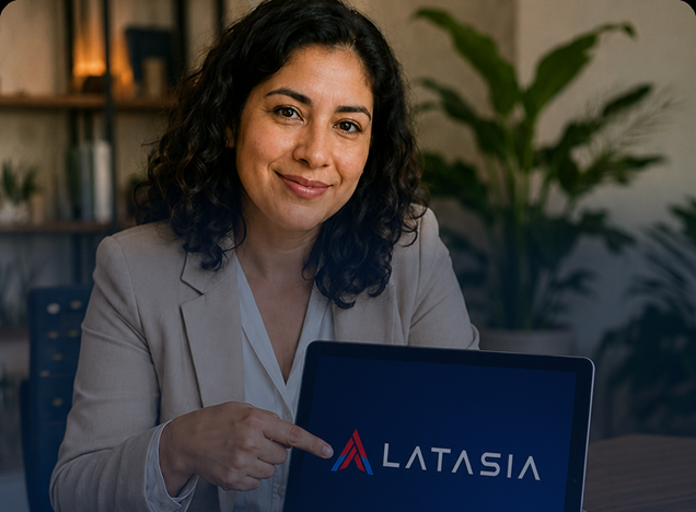 Asesora personalizada revisando cotizaciones de importación
