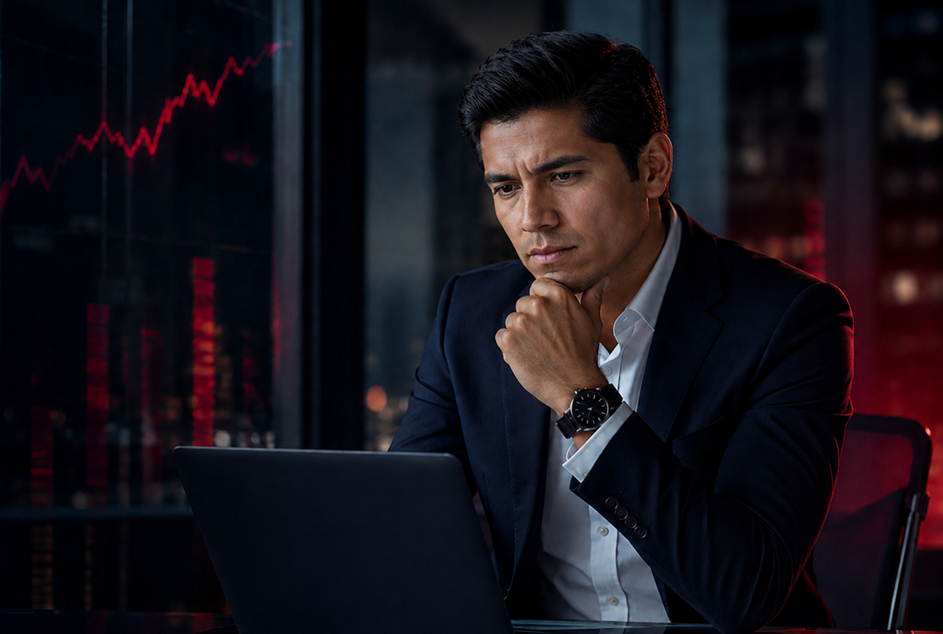 Inversionista analizando resultados de importación